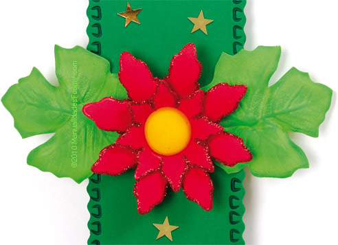 Detalle de la Flor en foamy