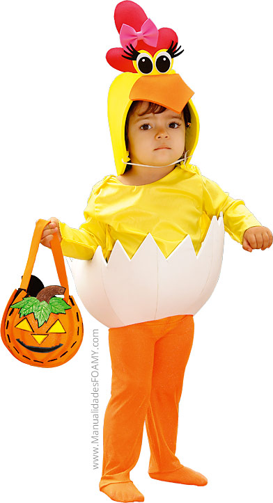 síndrome Extinto Abrasivo 🥇 Disfraces Infantiles Halloween | ManualidadesFoamy.com